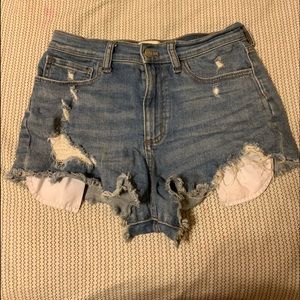 VS Pink Jean Shorts